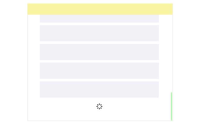 Infinite scrolling in React
